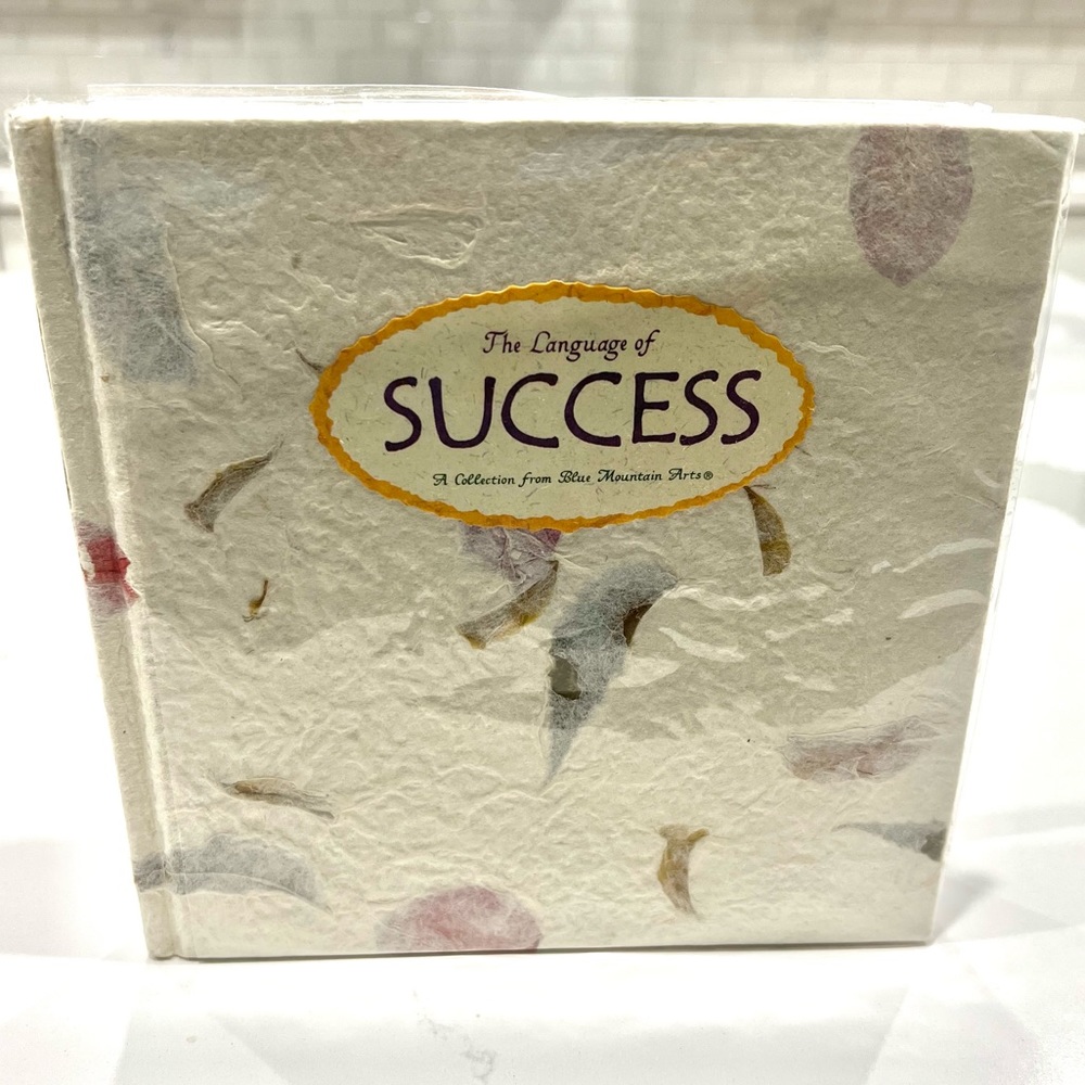 Blue Mountain Arts The Language Of Success Vintage Book